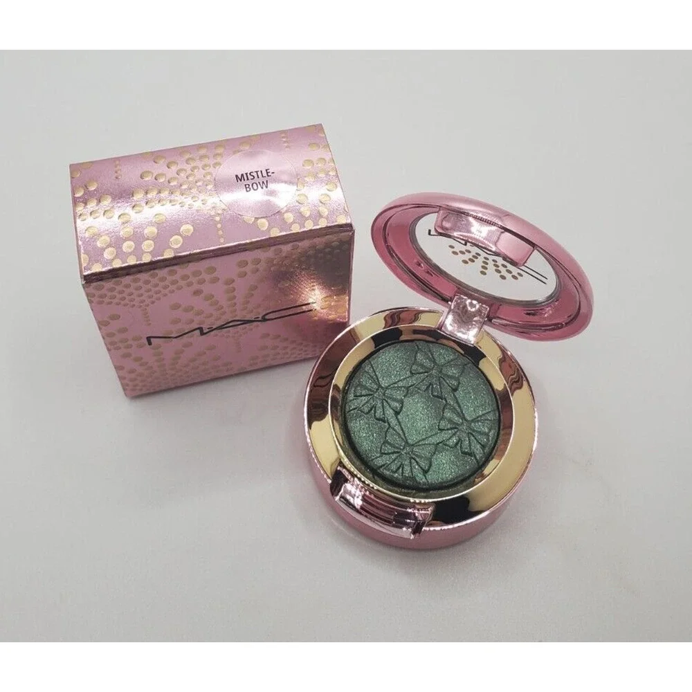 MAC MISTLE-BOW Eye Shadow ~ Green Pearl ~ Bubbles & Bows Sparkler Collection